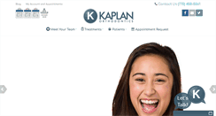 Desktop Screenshot of jkaplanortho.com
